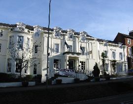 Banbury House hotel, the exterior painting and decorating work has finished
